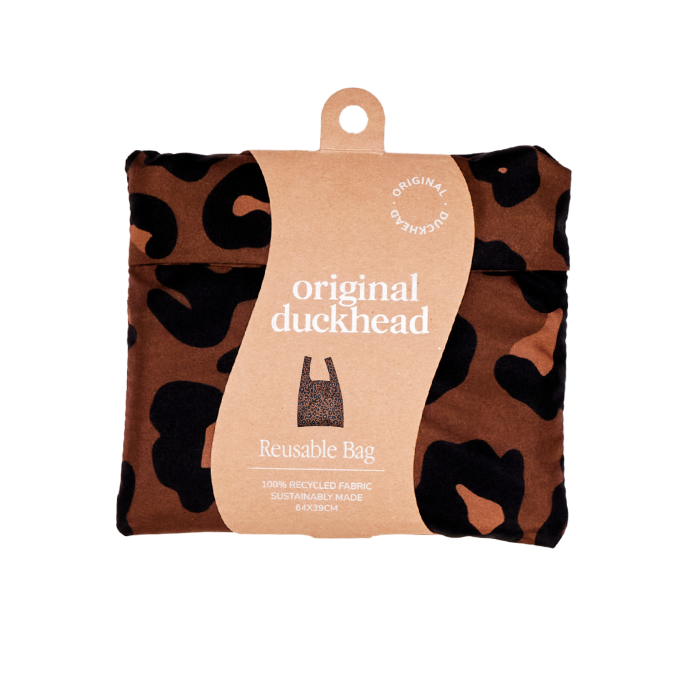 NEU! Leopardenmuster umweltfreundliche rPET Tragetasche - Togethery