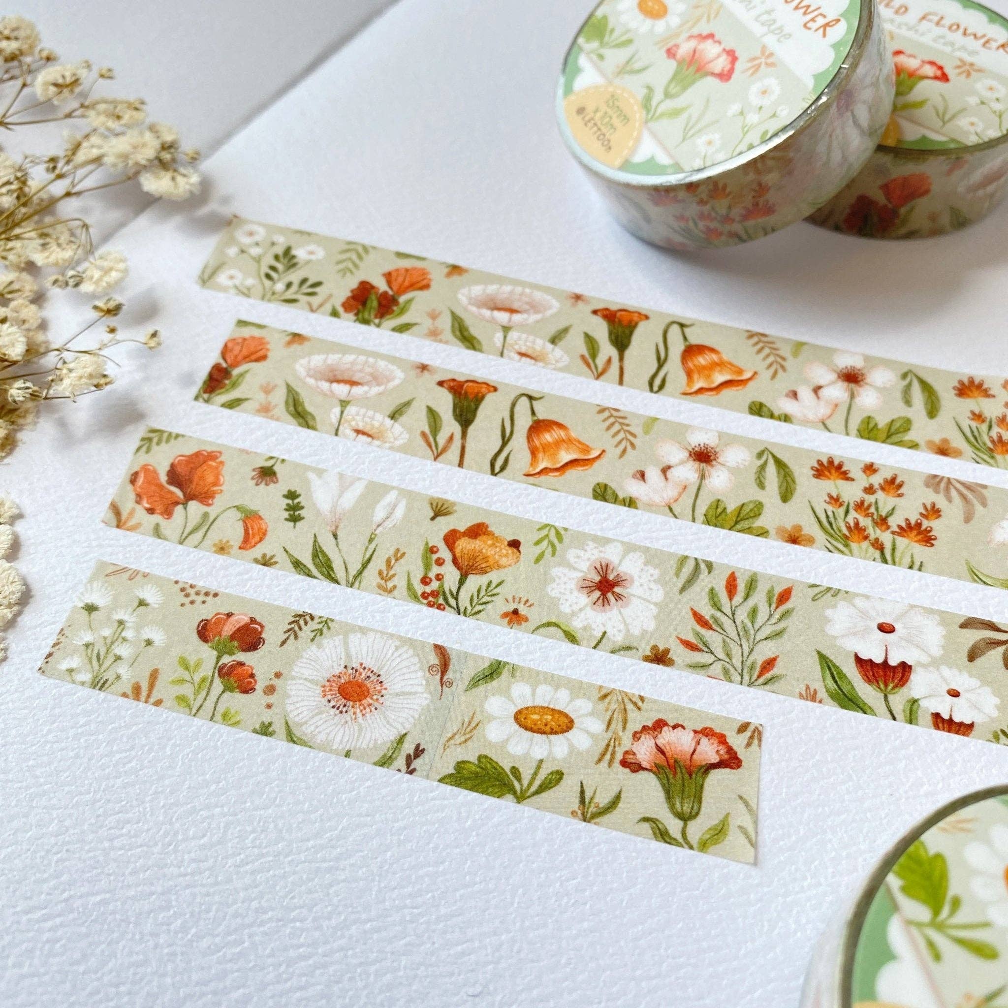 Washi-Tape / Wild Flower / Wildblume