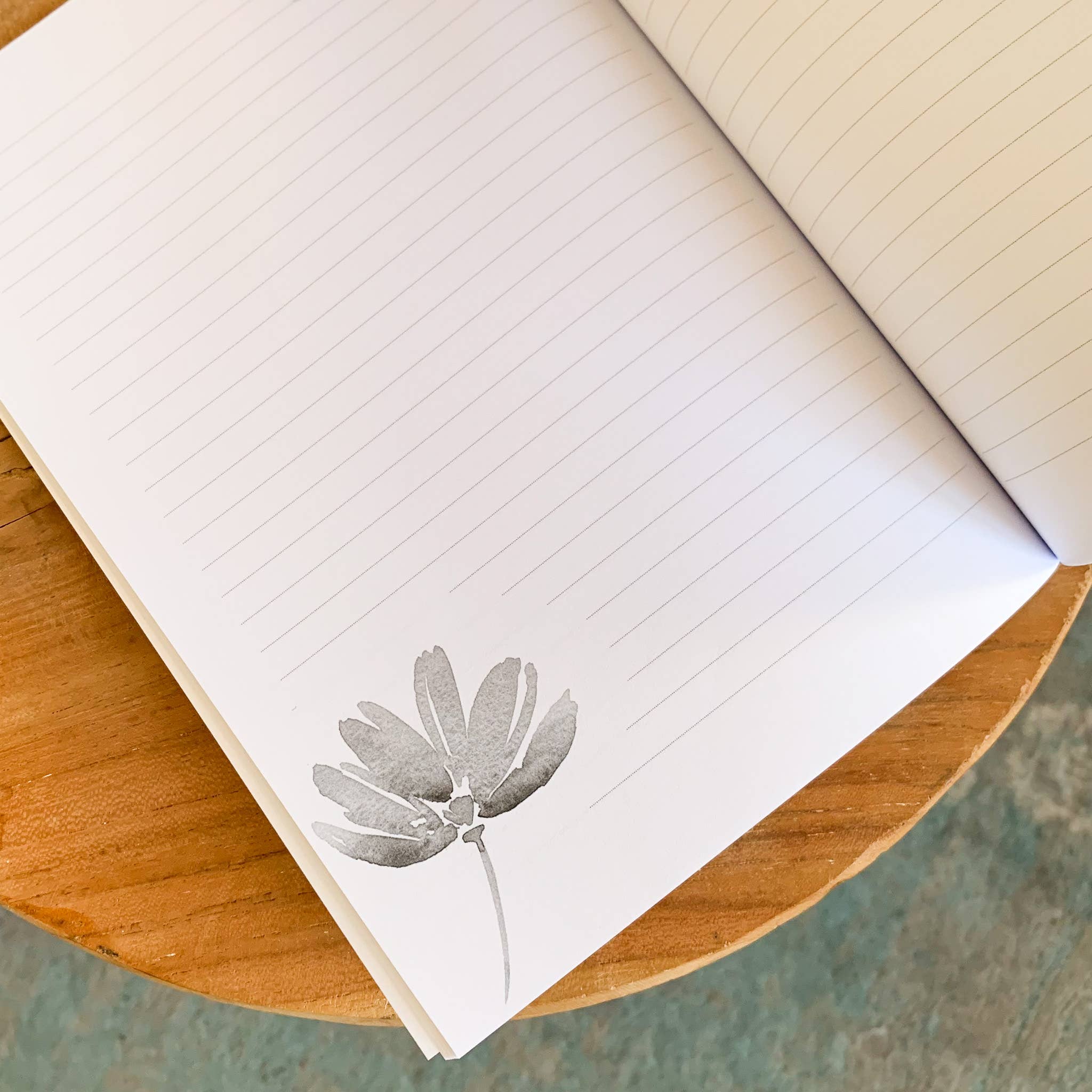 Notizbuch / A5 / bunte Blätter 🌿 - Togethery