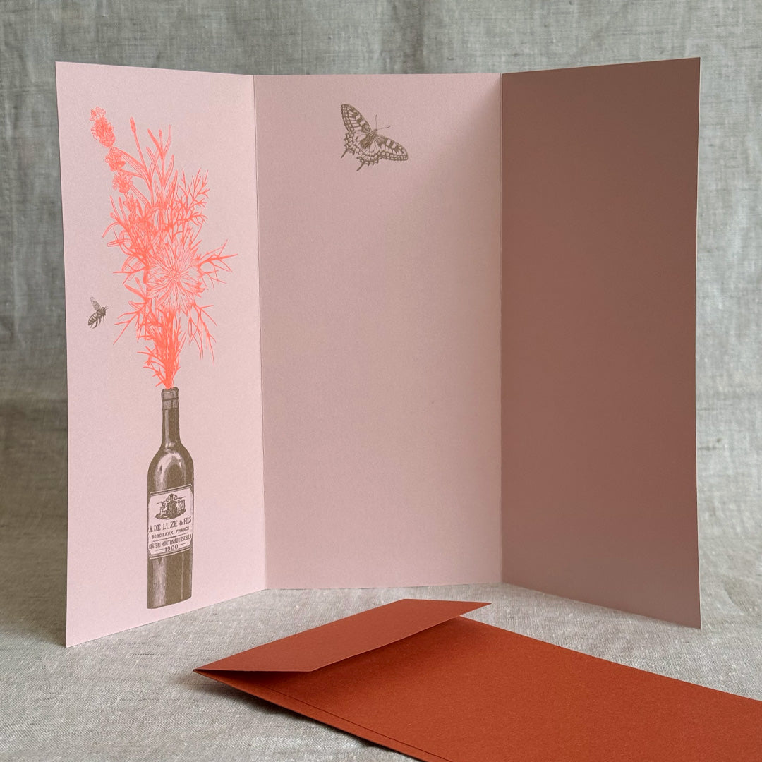 Maxicard for Birthday / Happy B-Day / A5 / Eco-Paper