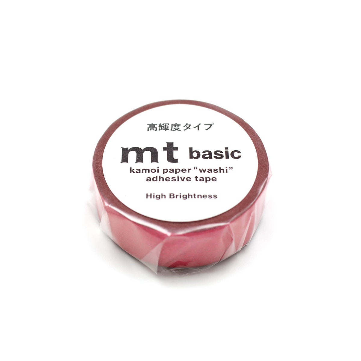 mt washi tape helles rot verpackt