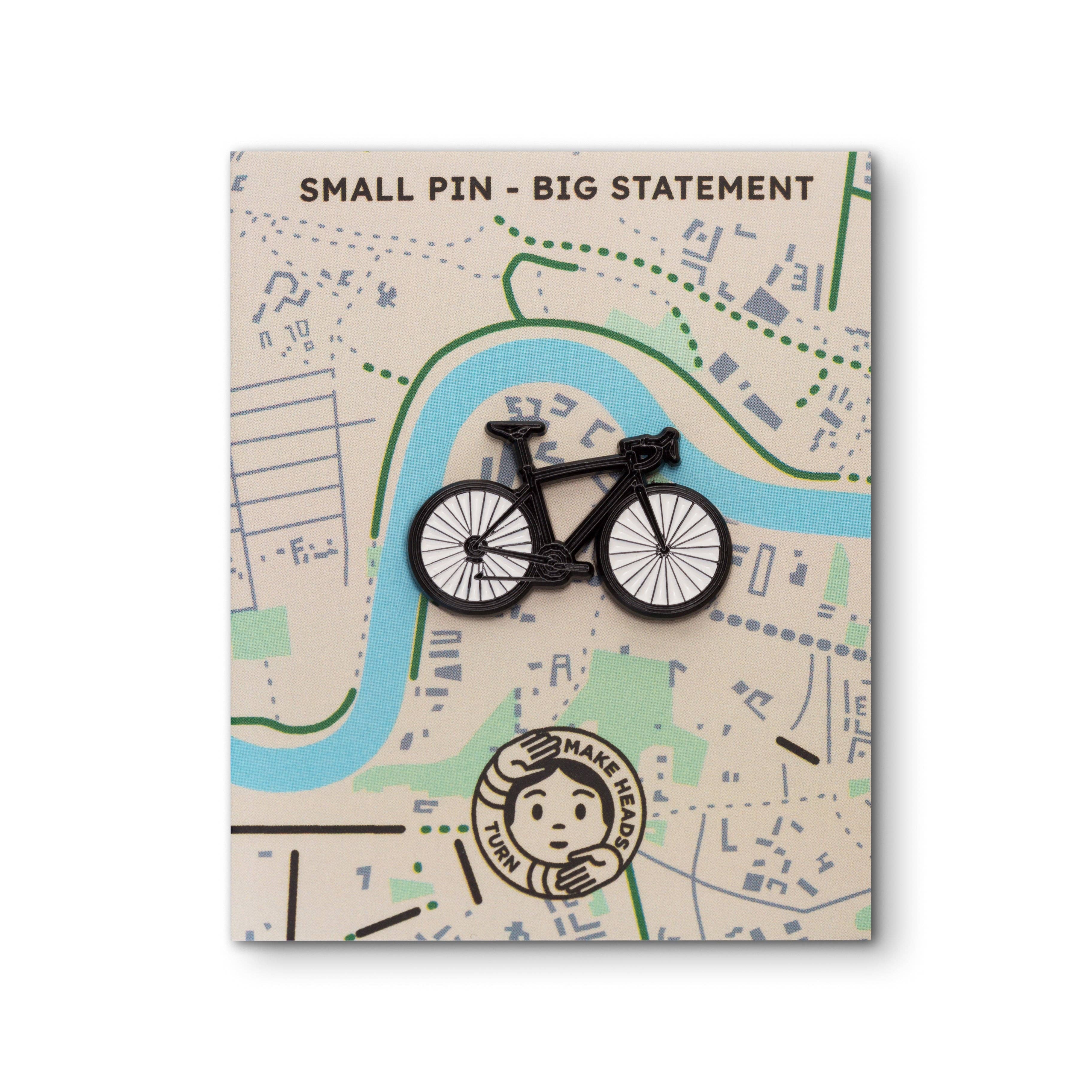 Emaille Pin Fahrrad