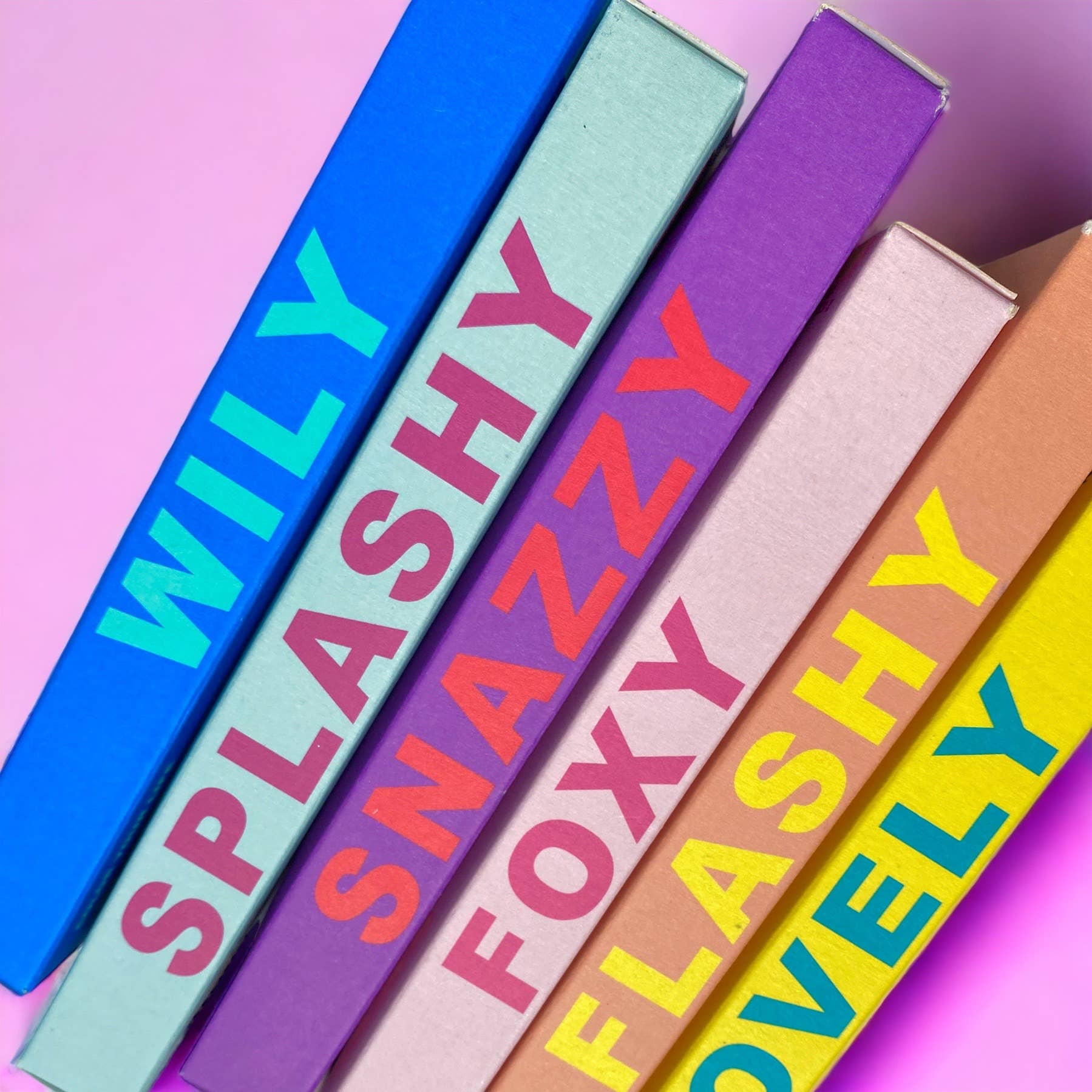 Kerzen mit Verlauf / rainbow / pink stories