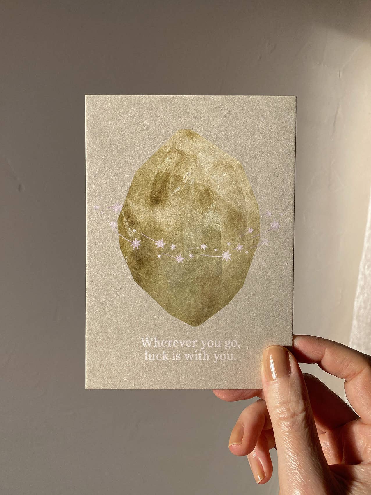 Anna Cosma / Wherever you go, luck is with you / Postkarte