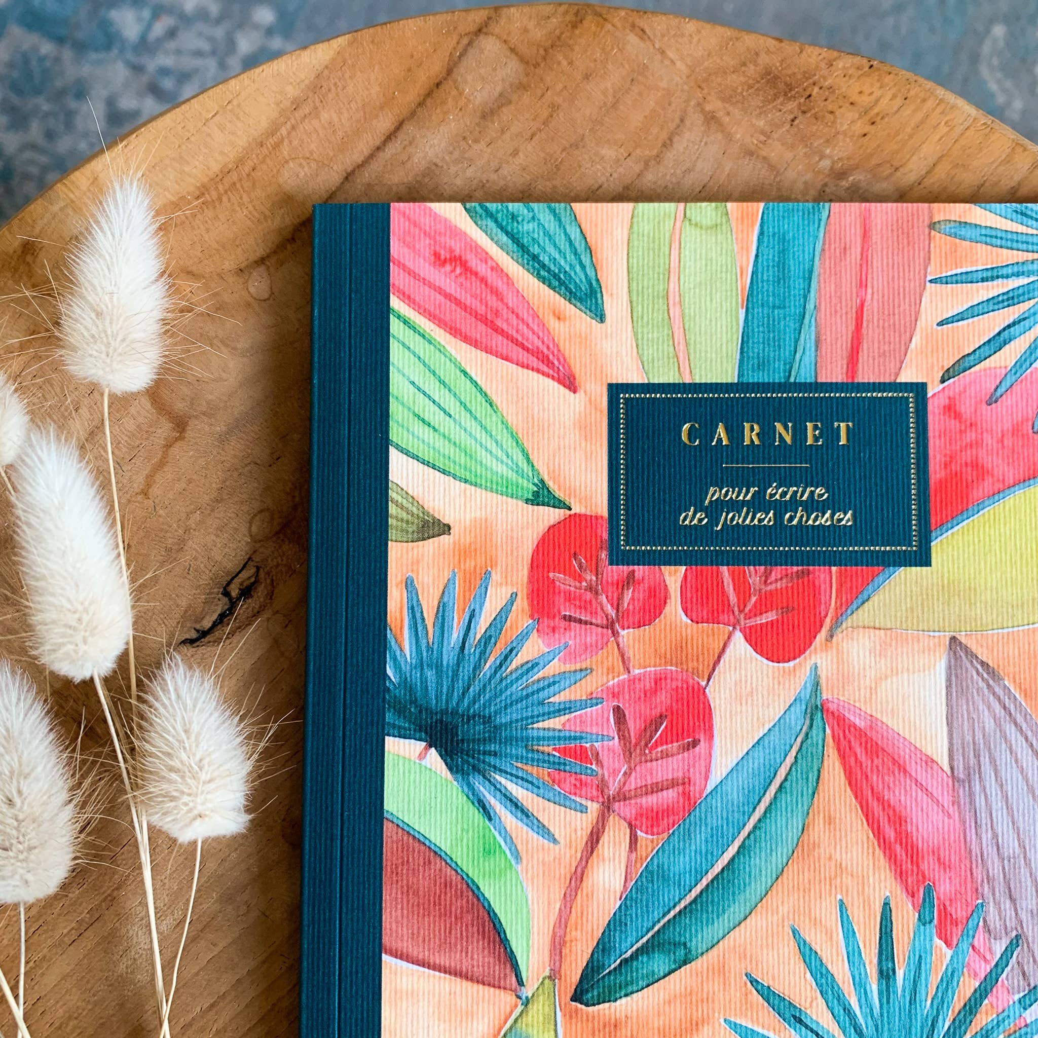 Notizbuch / A5 / bunte Blätter