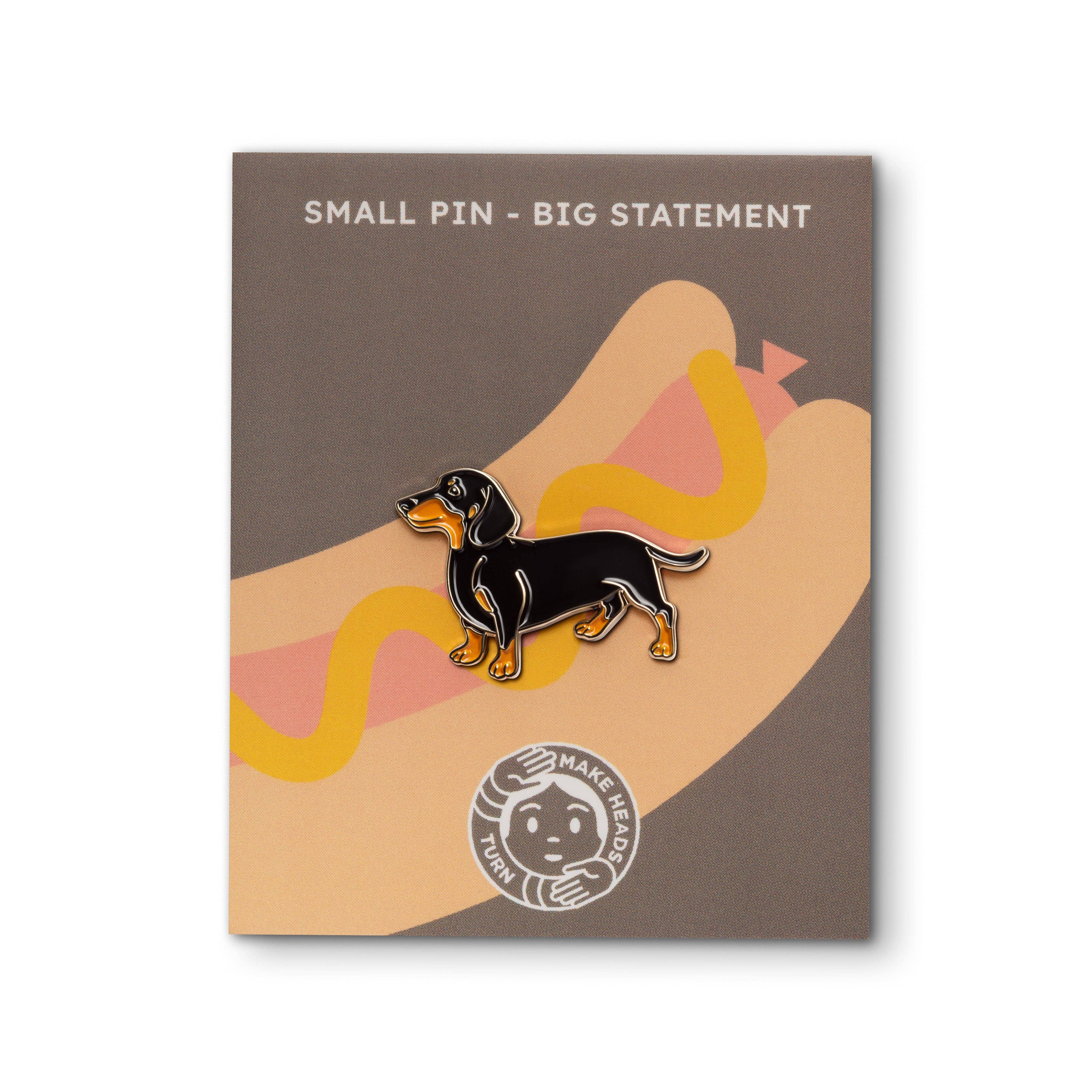 Pin / Dackel / Hund