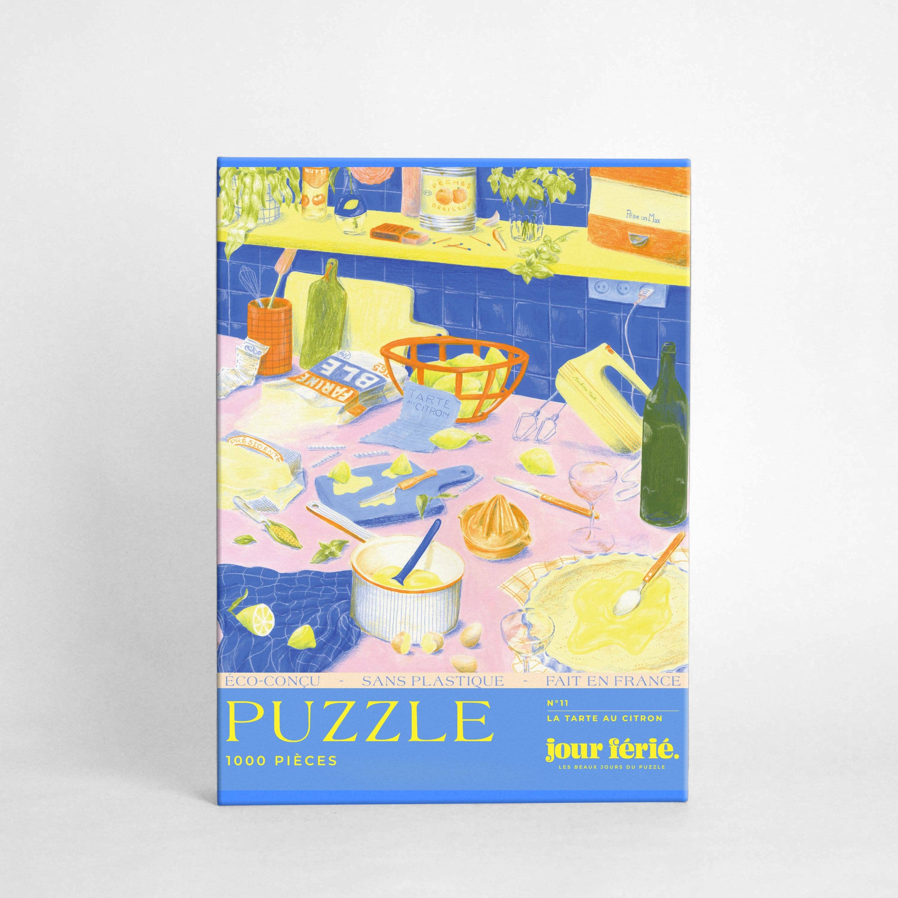 Puzzle / 1000 Teile /  Zitronenkuchen