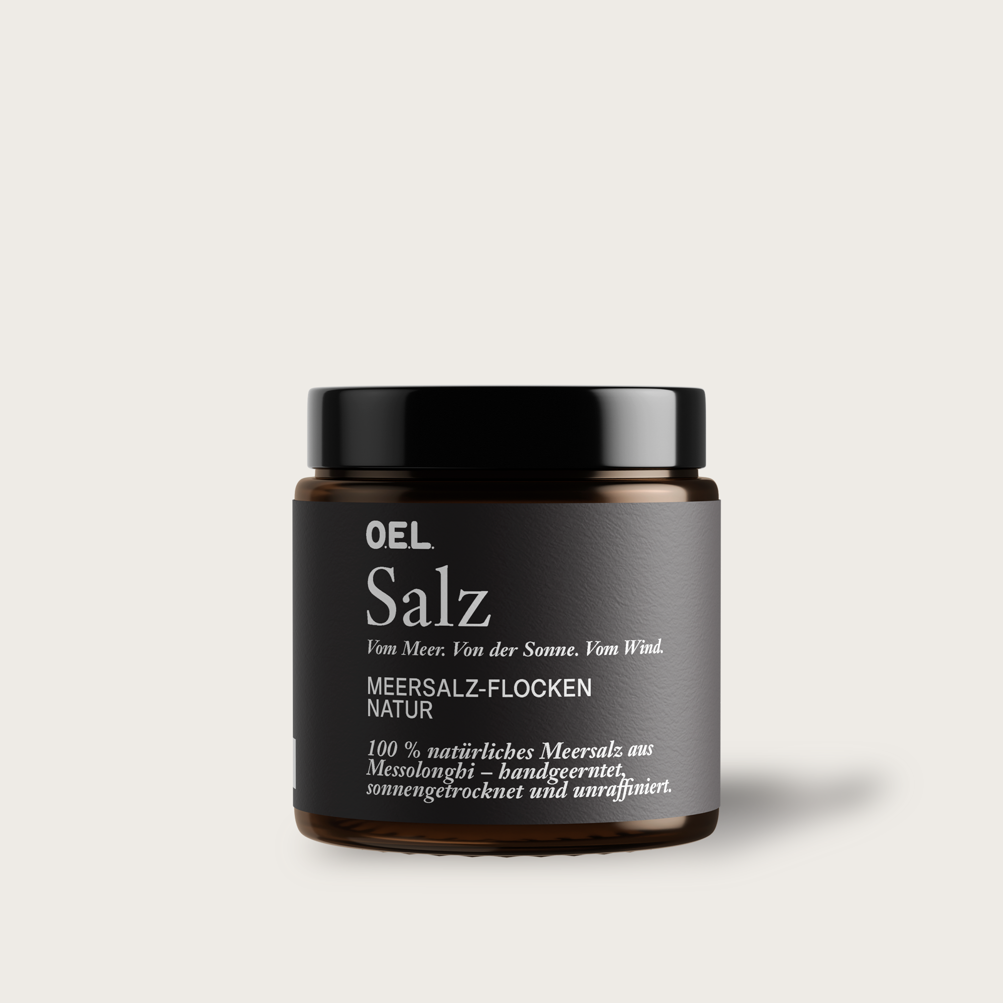 Salz Pyramiden Natur / 60 g / im Glas