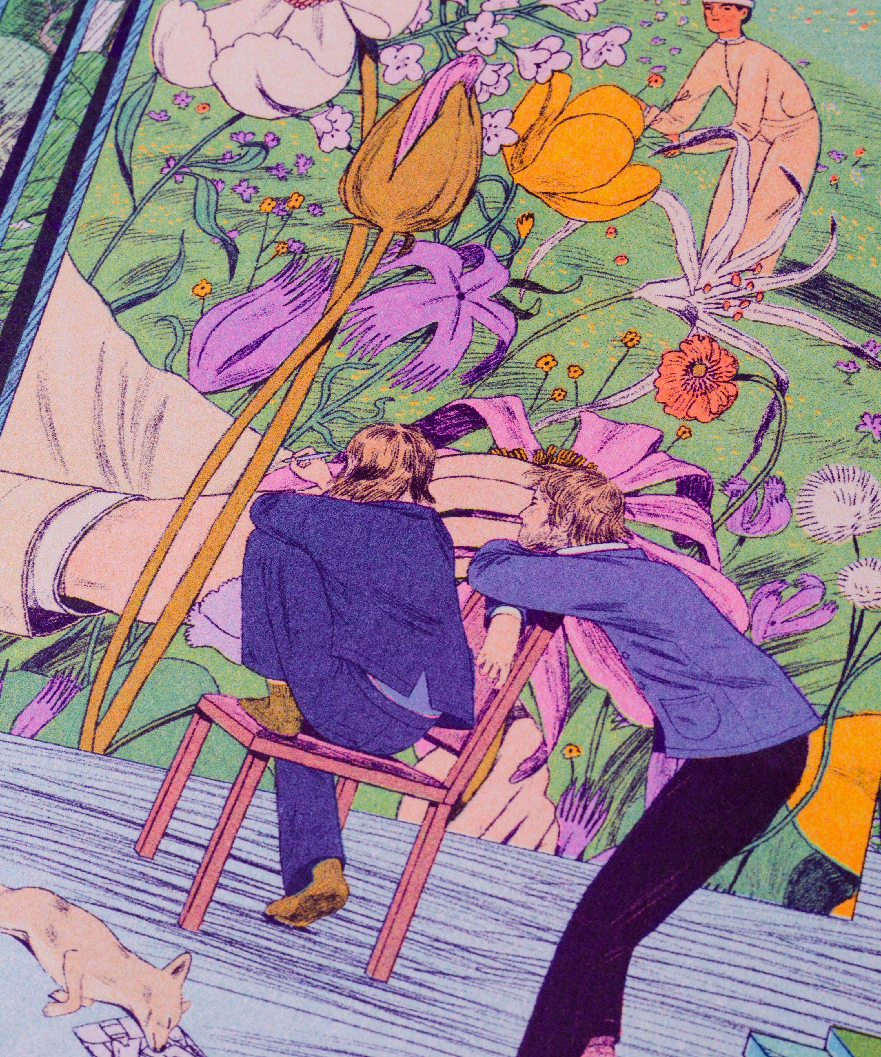 Art Print / Das Atelier des Malers / Karlotta Freier