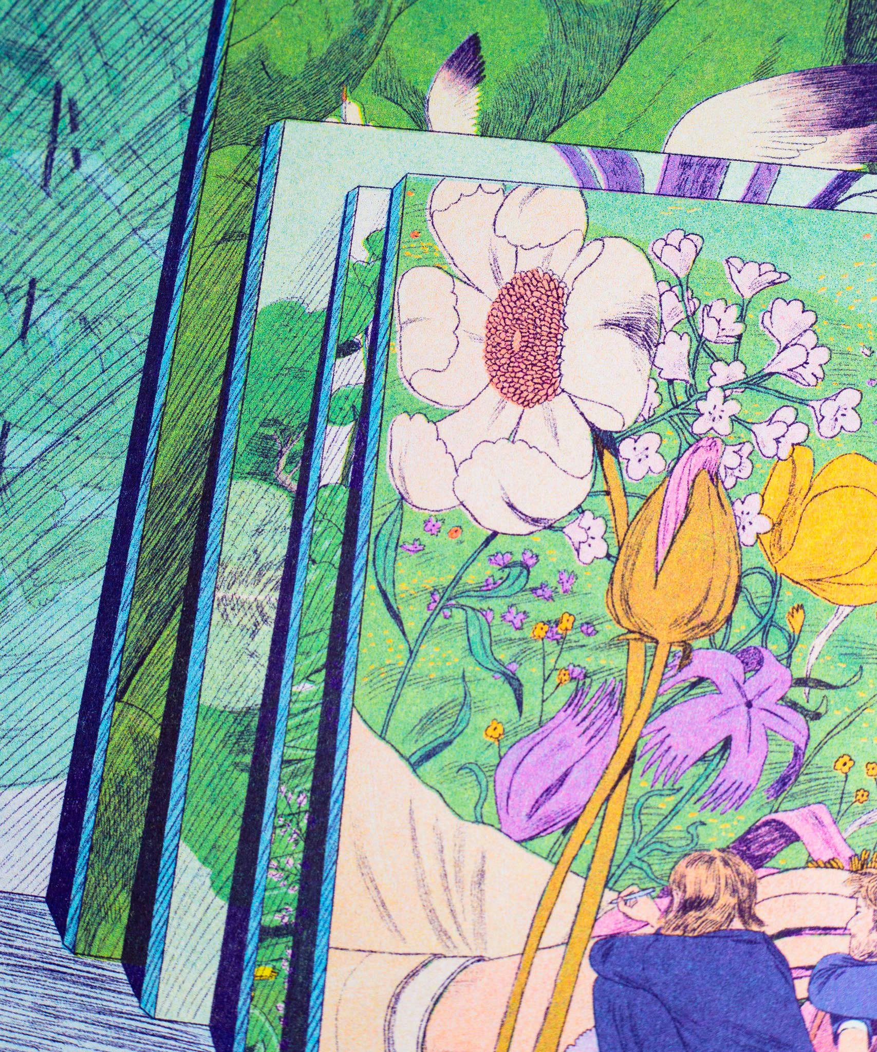 Art Print / Das Atelier des Malers / Karlotta Freier