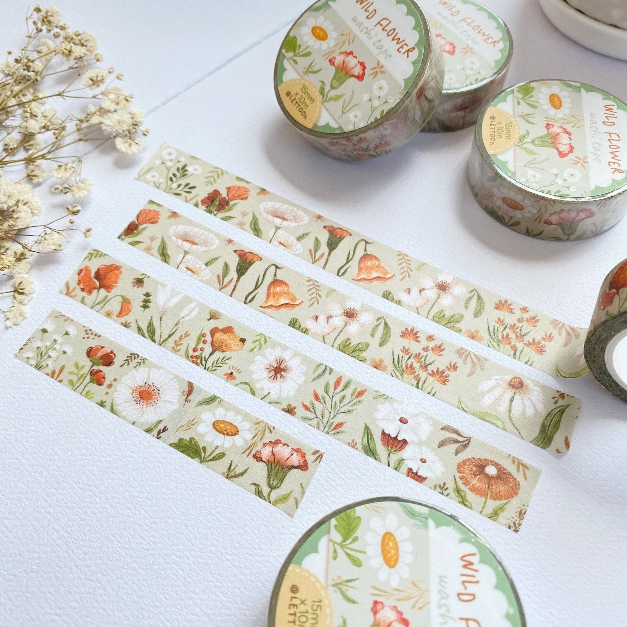 Washi-Tape / Wild Flower / Wildblume