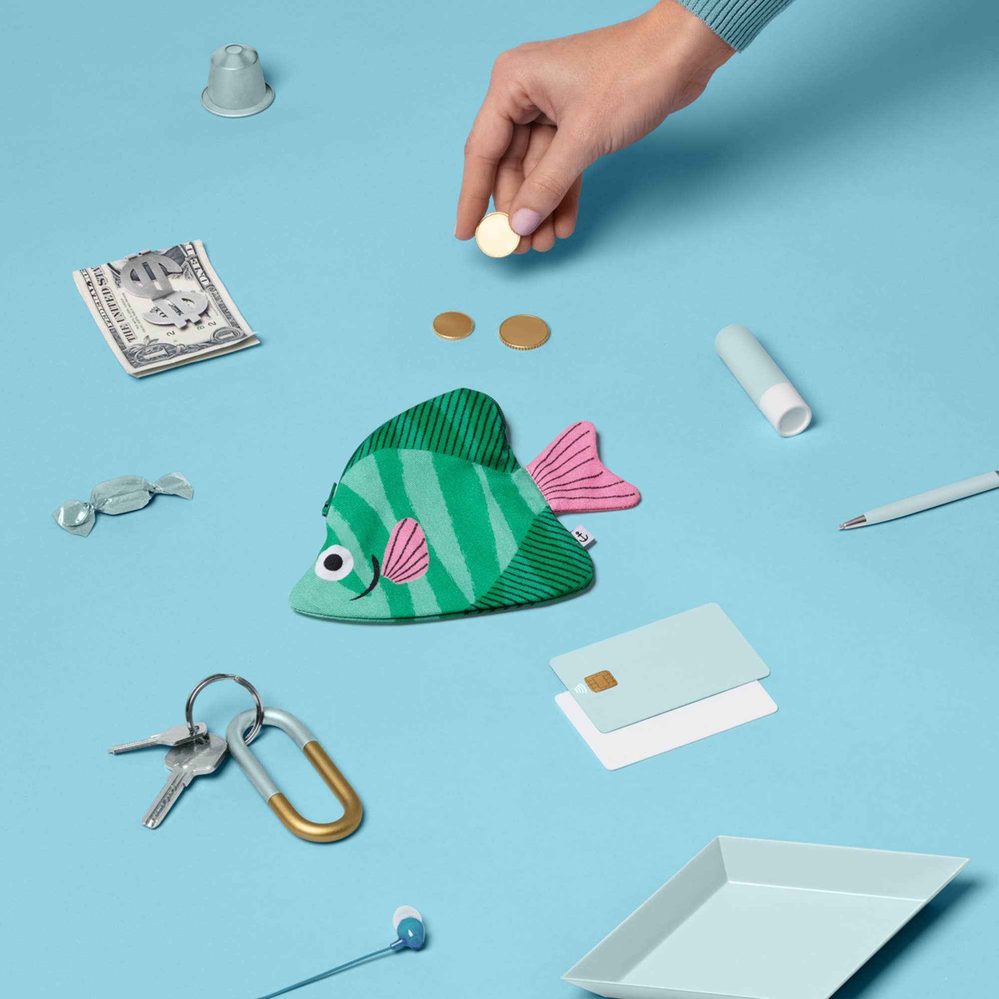 Mondfisch / Schlüsselanhänger