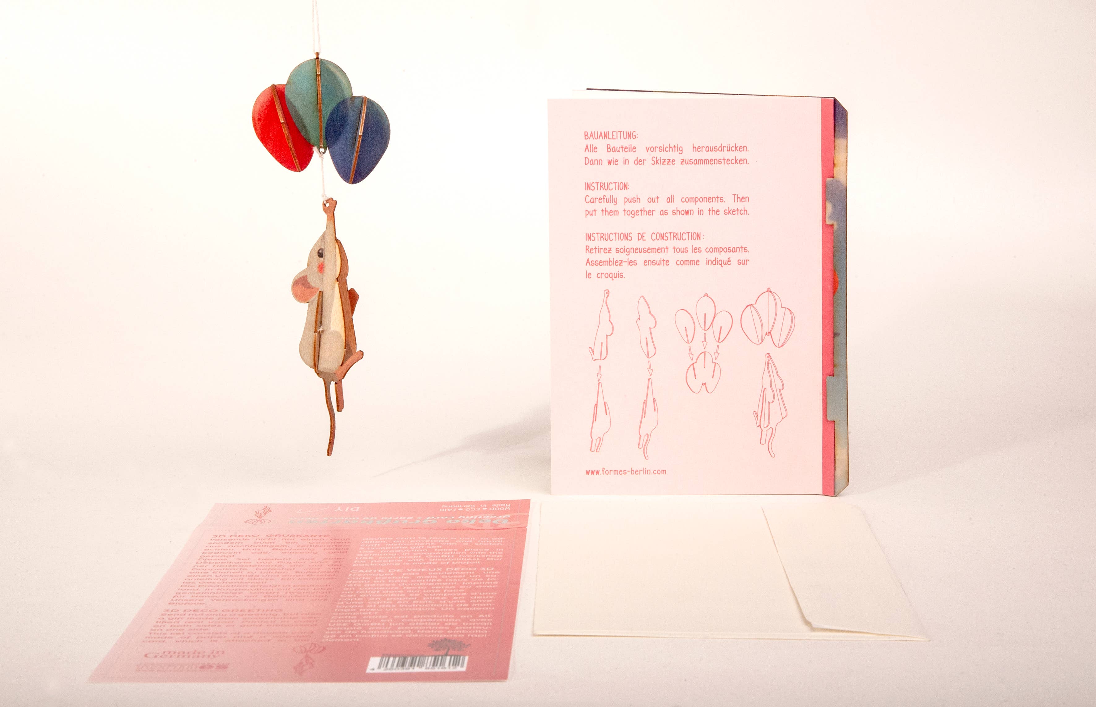 Formes Maus mit Luftballon