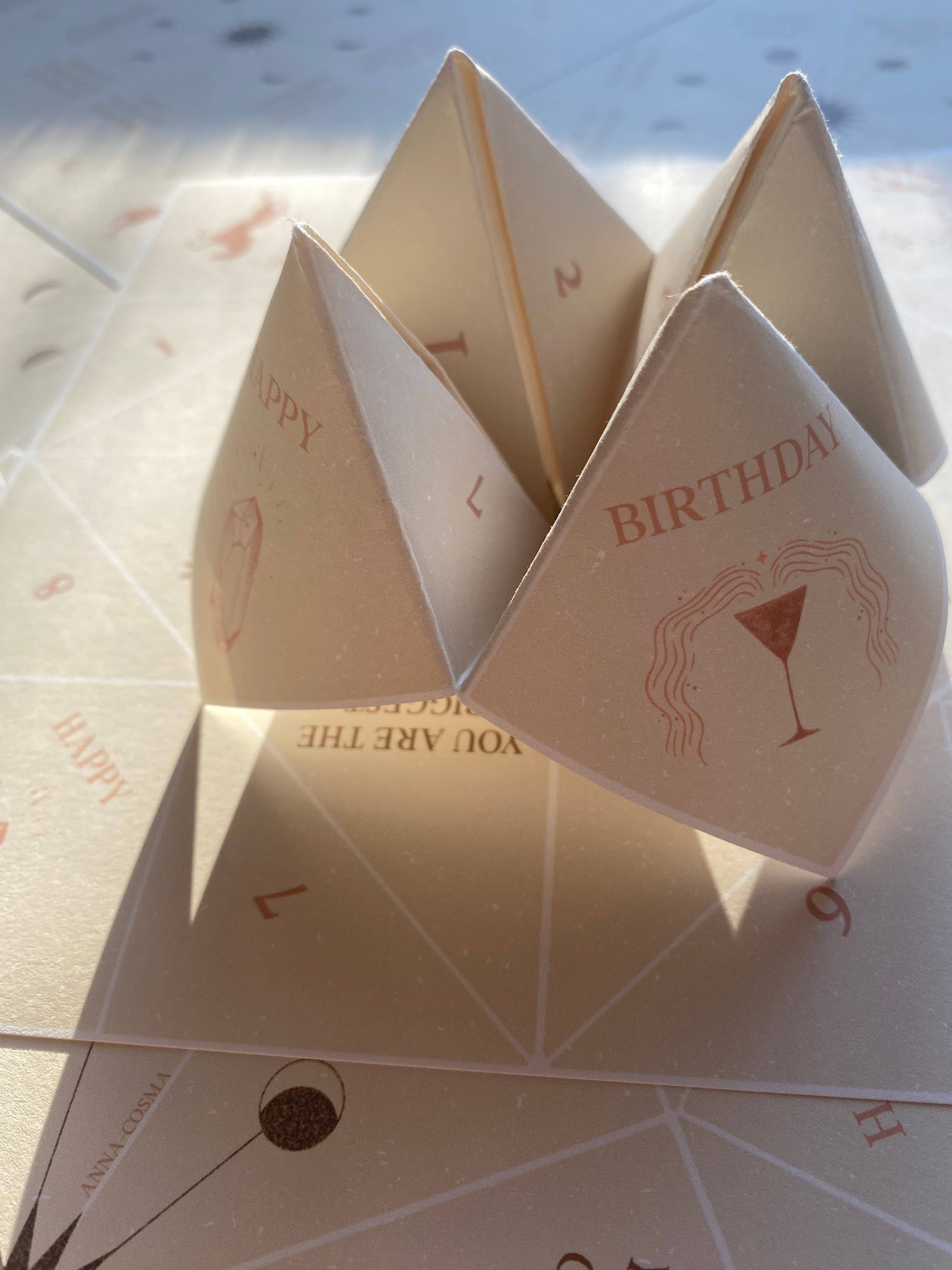 Orakel Spiel / Herzlichen Glückwunsch zum Geburtstag / DIY DRUCK - Togethery