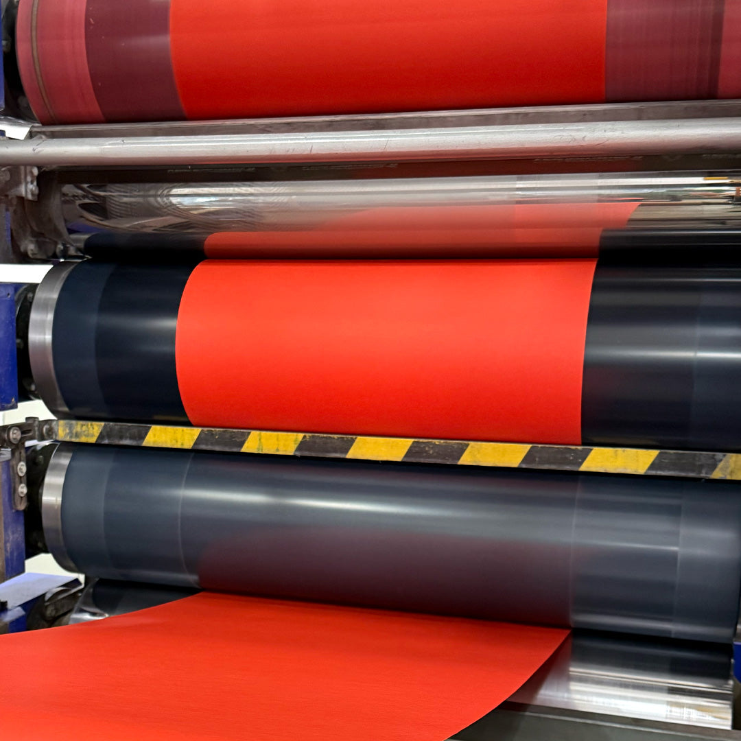 Neon Klappkarte / Blütenwerk / Pink / Premium Gmund Papier