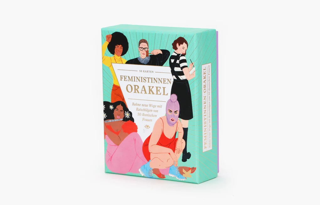 Feministinnen-Orakel / Ratschlägen von 50 ikonischen Frauen