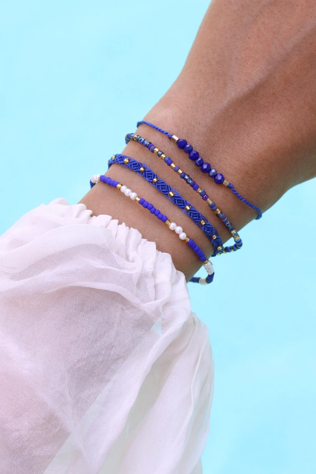 Armband Amalfi - Midnight Sky gold