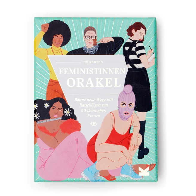 Feministinnen-Orakel / Ratschlägen von 50 ikonischen Frauen