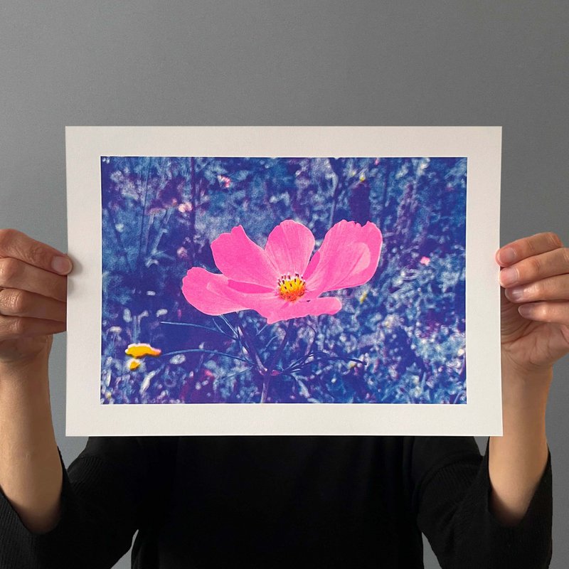Cosme Blume als Print Deko für Wohnung