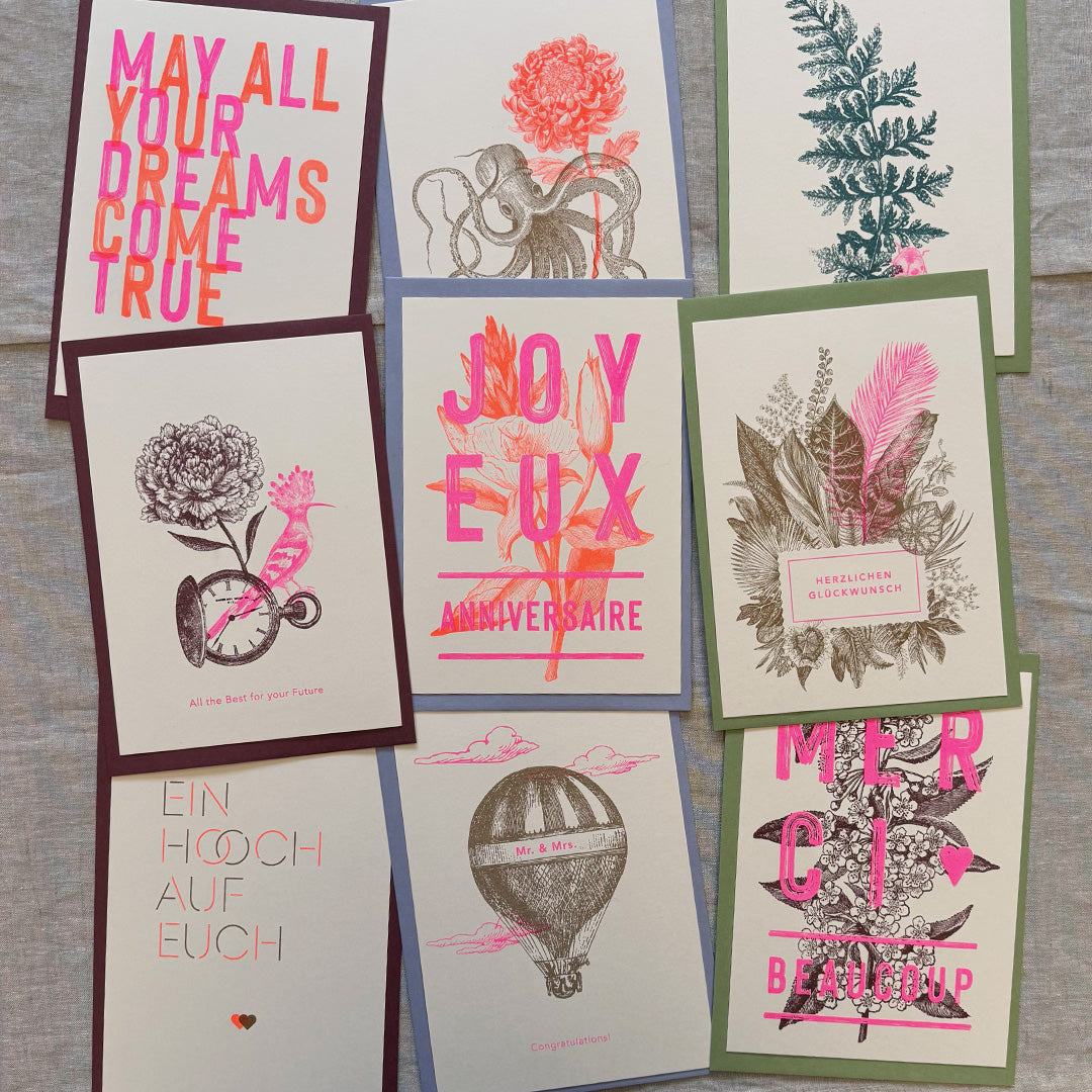 A5 Maxikarten  / verschiedene Motive / Laden - Togethery