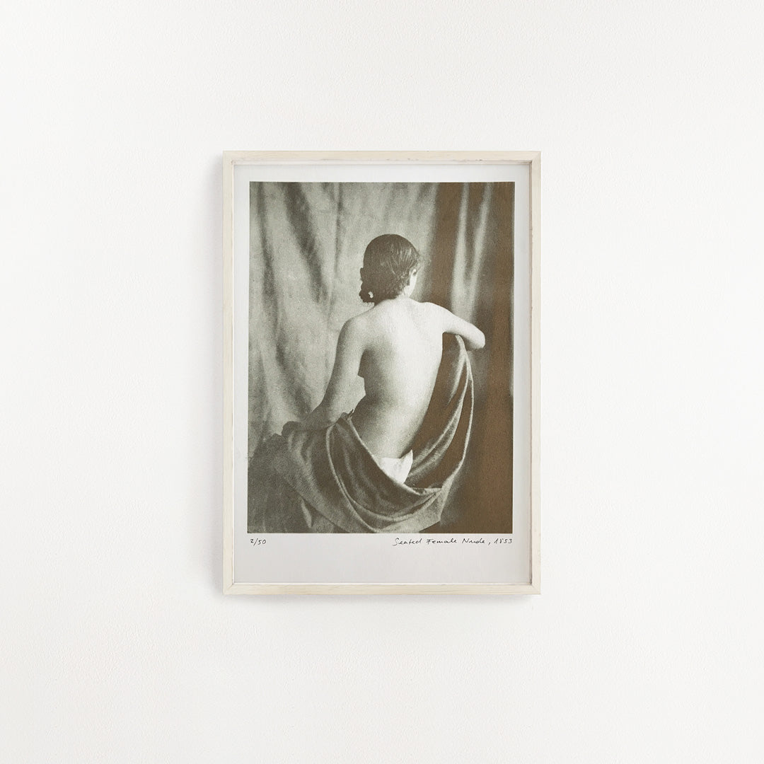 Seated Female Nude / Fine Art Edition / A4 - Feingeladen