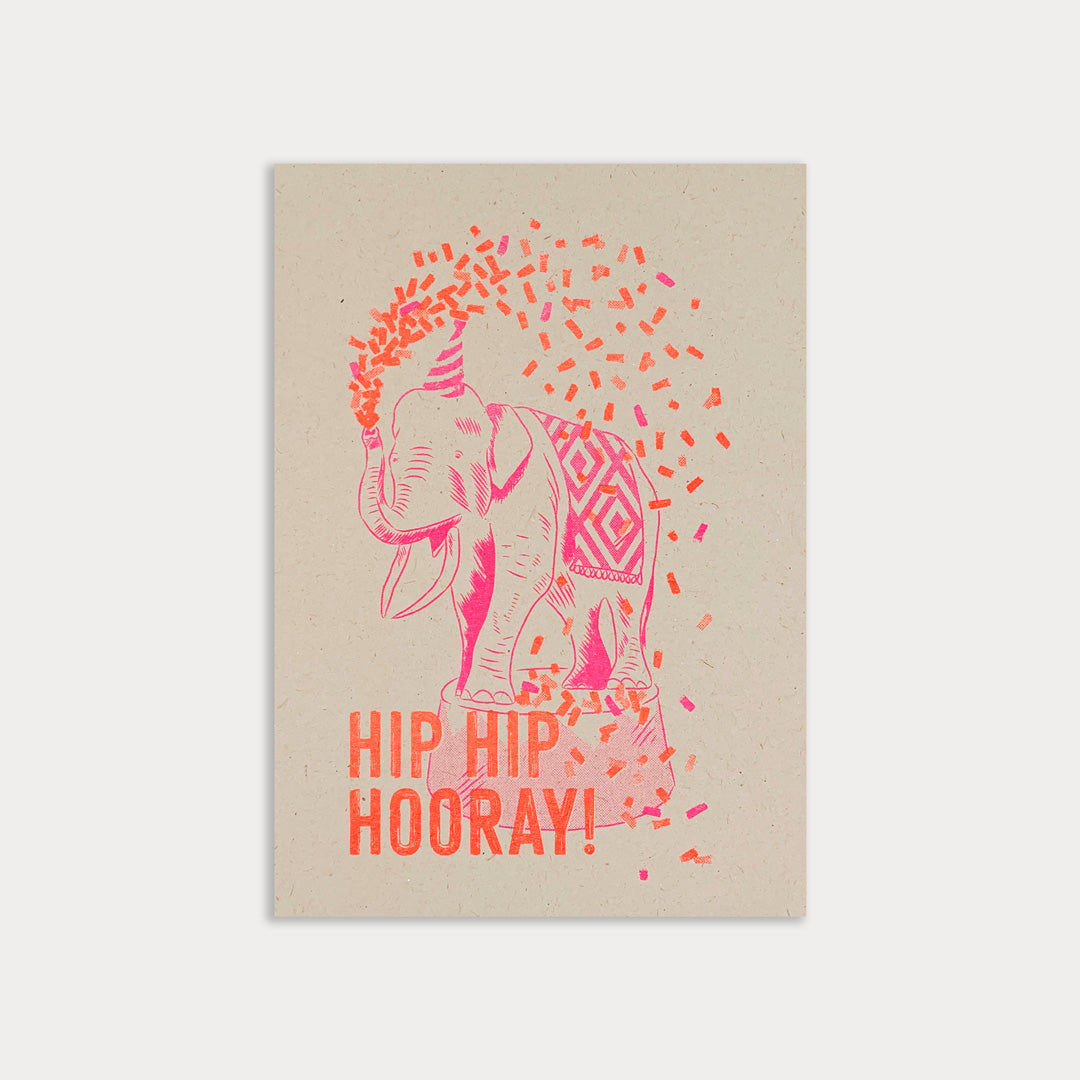Postkarte / Hip Hip Hooray! - Togethery