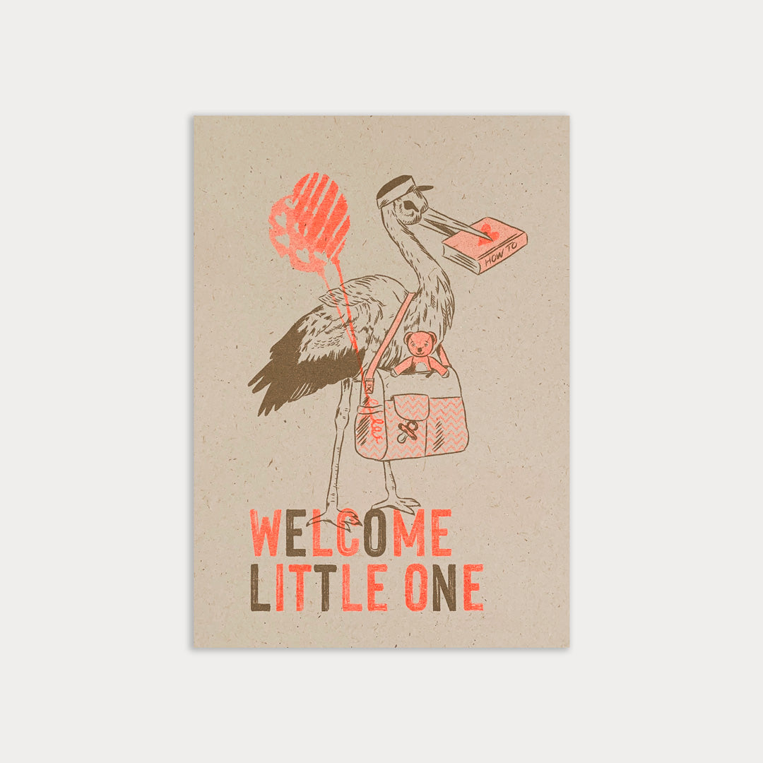 Postkarte / Welcome Little One - Togethery